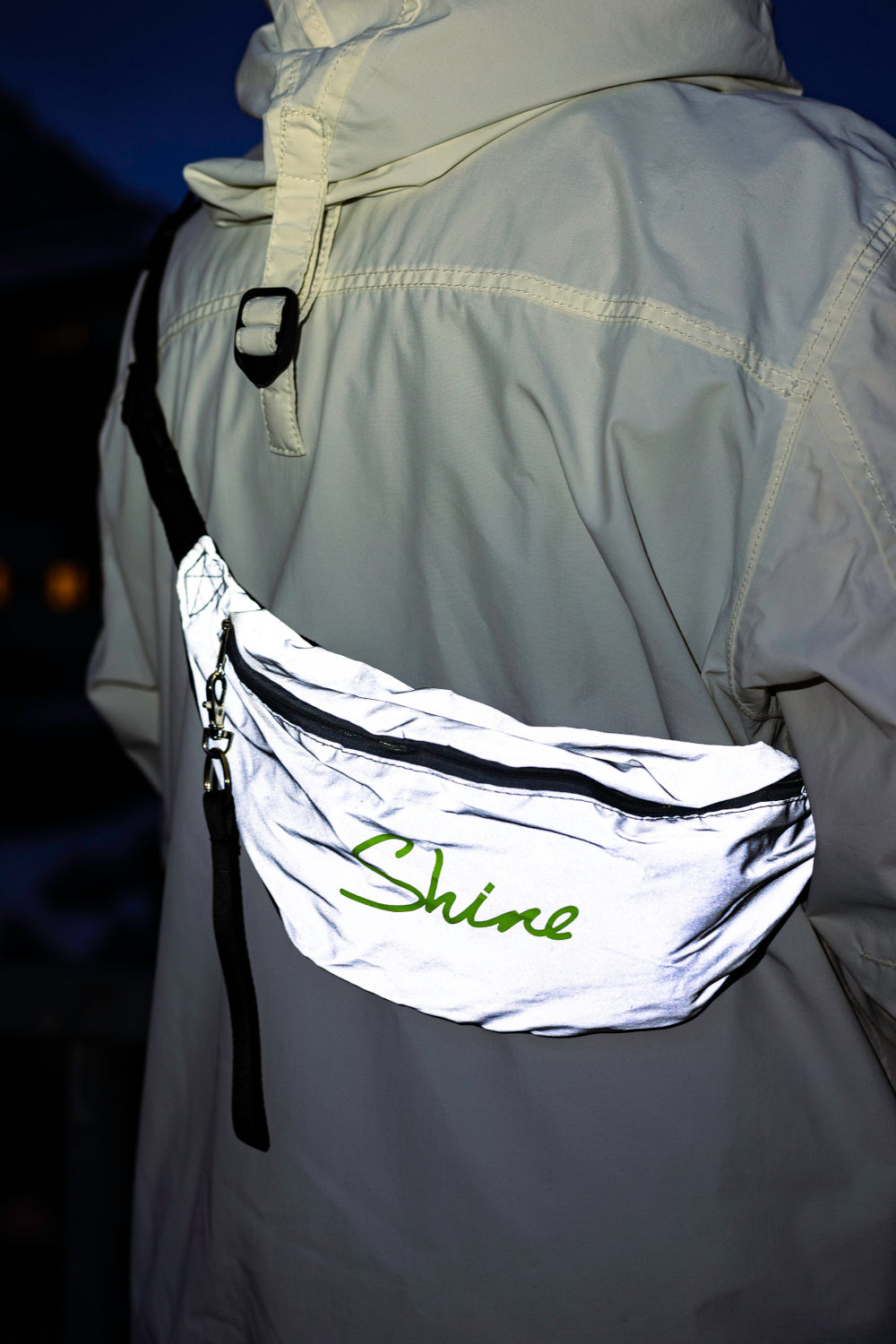 Shine reflektierende Bauchtaschen