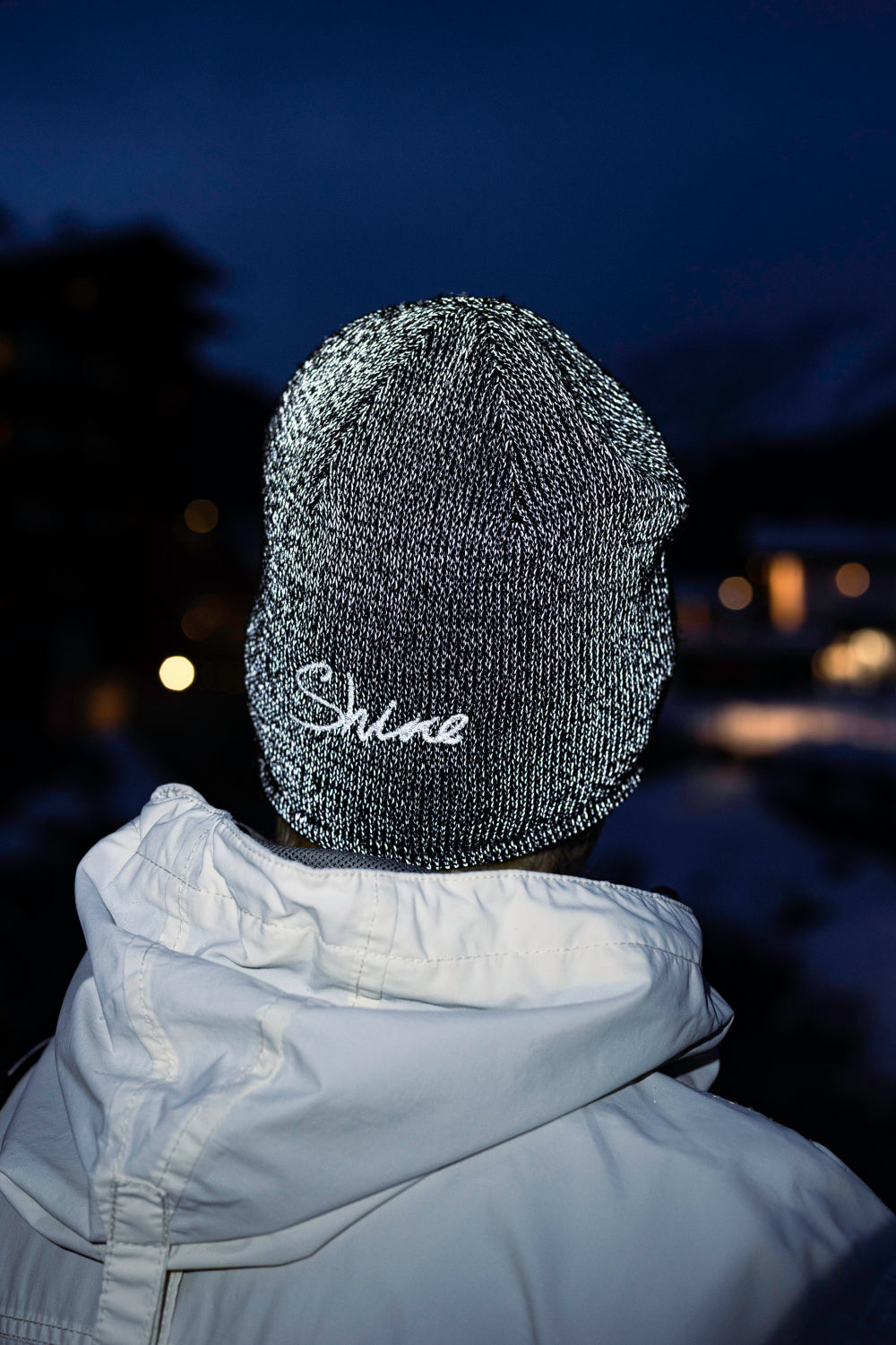 Shine Beanie schwarz